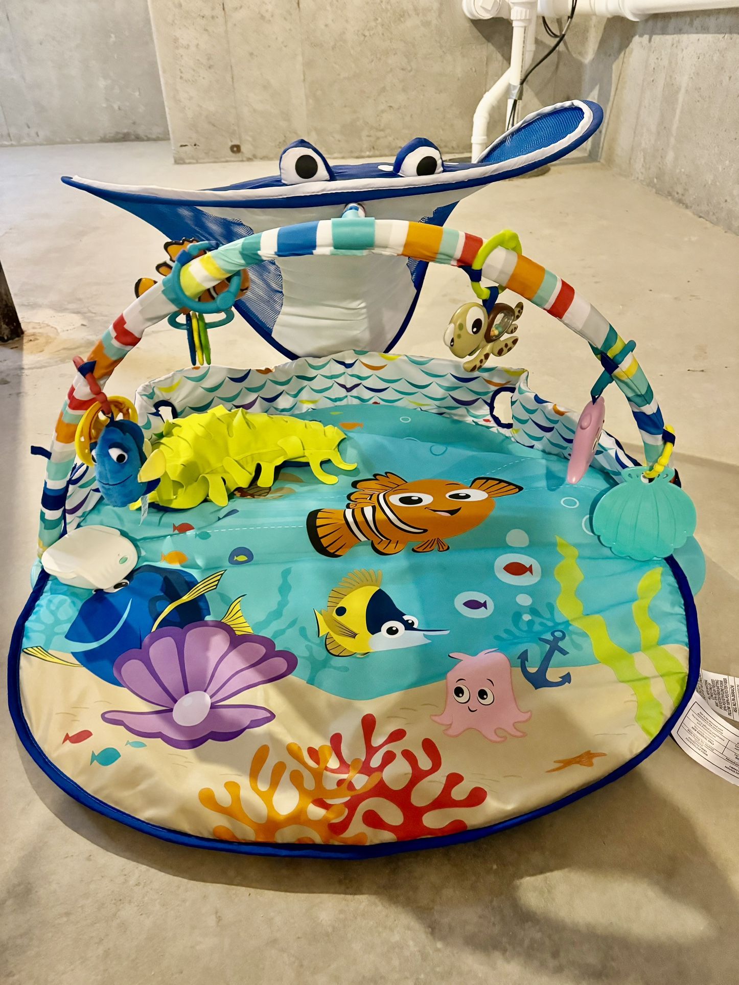 Finding Nemo tummy time mat