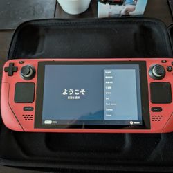 Steam deck LCD 64gb upgraded with 1TB SSD