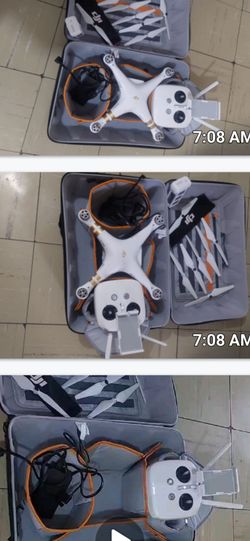 DJI Phantom Drone with Controller and Case