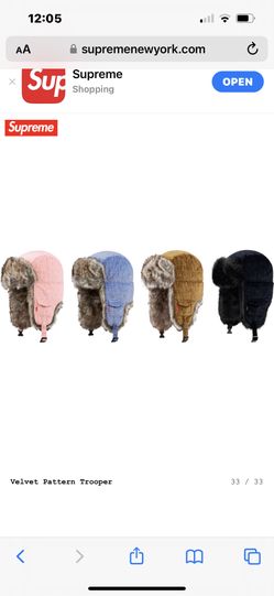 Supreme Velevet Pattern Trooper