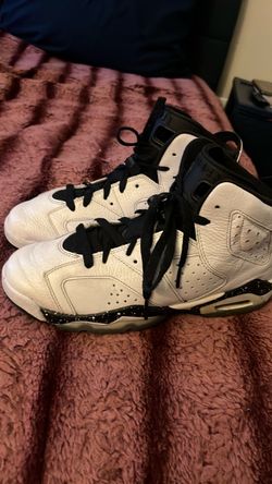 Air Jordan 6 White Black Sneakers