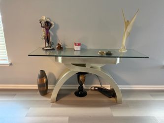 Contemporary console table