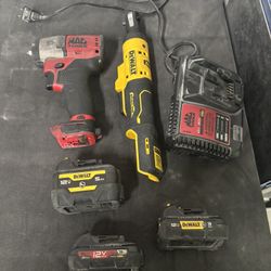 Mac\ Dewalt Drill And Ratchet 