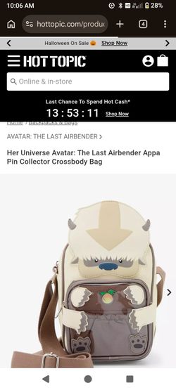 Avatar: The Last Airbender
Her Universe Avatar: Crossbody Bag..N0 deliever
