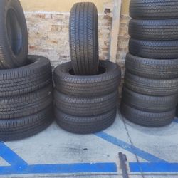 245/70R17 MICHELIN A SET OF FOUR USED TIRES, INCLUDES MOUNTING AND BALANCING 
