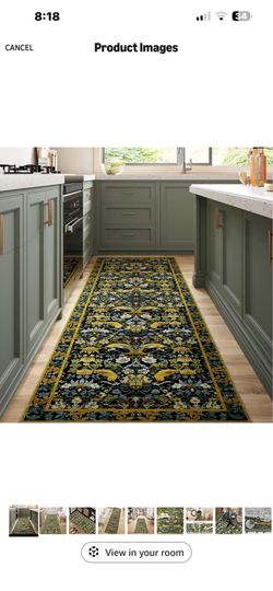 New unopened 4.4 4.4 out of 5 stars (863) Runner Rug - 2'6"x8' Boho Washable Kitchen Rug, Non-Slip Soft Low Pile Rugs Indoor for Hallway Living Room B