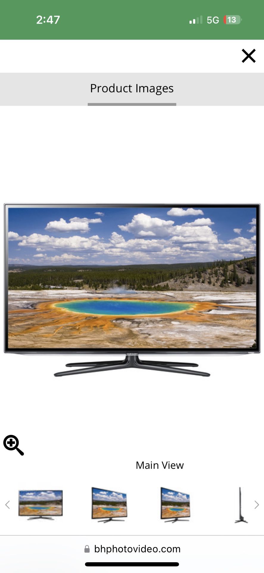 Samsung 46" Ultra Slim TV