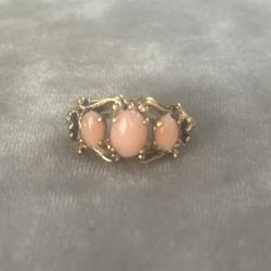 Vintage 10k Gold Plated Ring, Size 7 