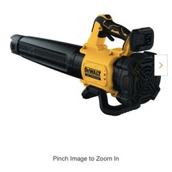 DEWALT 20V MAX 125 MPH 450 CFM Cordless Brushless Battery Powered Handheld Leaf Blower (Tool Only)