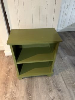 Green Solid Wood Shelf / Small Dresser – 30”