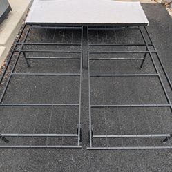 Metal Bed Frame and Headboard