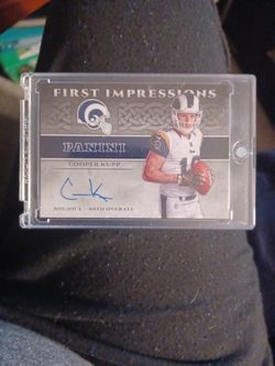 Cooper Kupp Autograph Card
