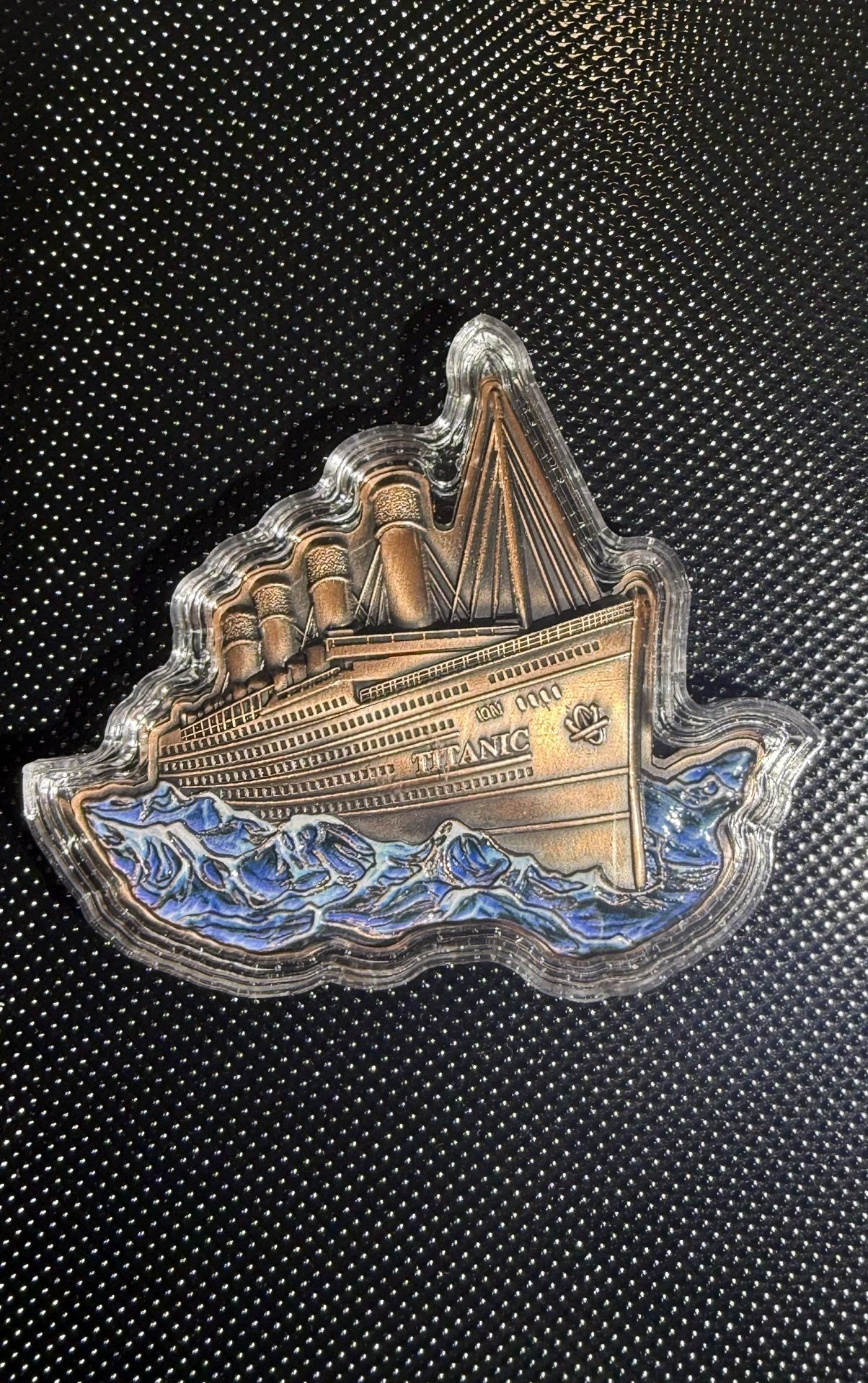 5oz Copper Titanic Bar