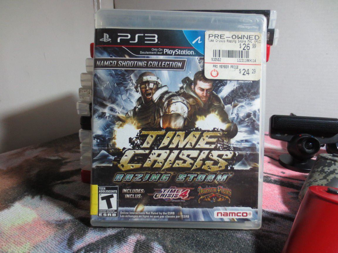 Time Crisis Blazing Storm PS3