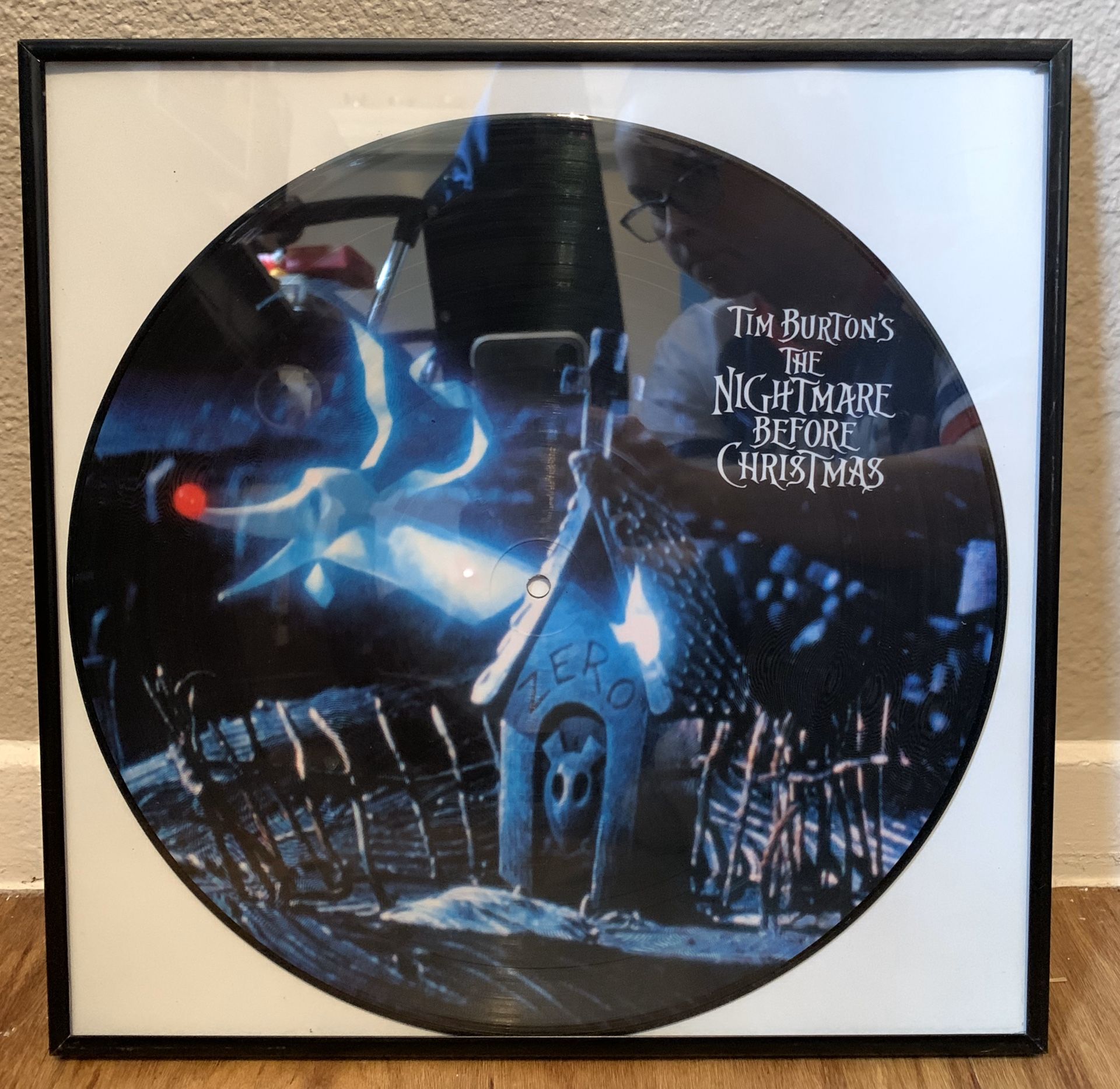 Halloween Decor Nightmare Before Christmas Framed Vinyl