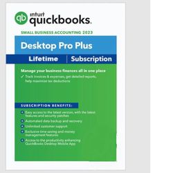 Intuit QuickBooks Desktop Pro Plus 2023 