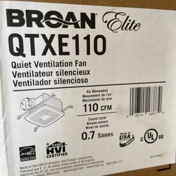 Broan QTXE110  Ventilation Fan 110 CFM