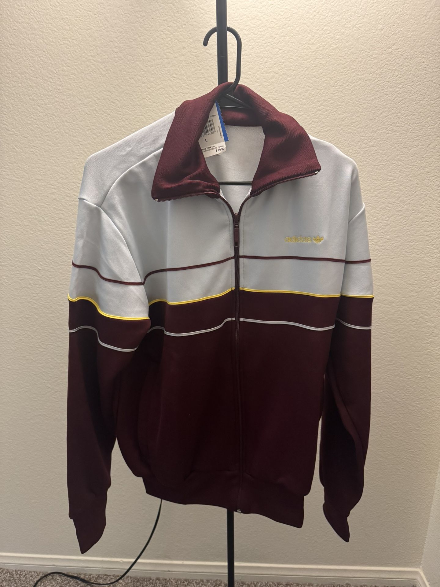 Adidas Men’s Track Top Size L New With Tags