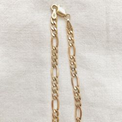 10k Gold Figaro Chain