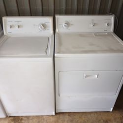 Washer and dryer set Kenmore
