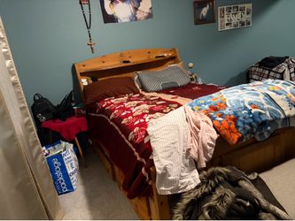 Queen bed