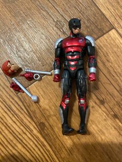 Marvel Legends Armored Daredevil Action Figure Spider-Man Retro Card Series