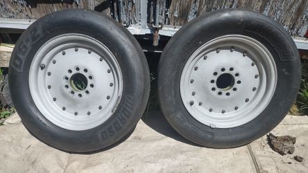 2 Center Line Wheels  Front Runners & Tires