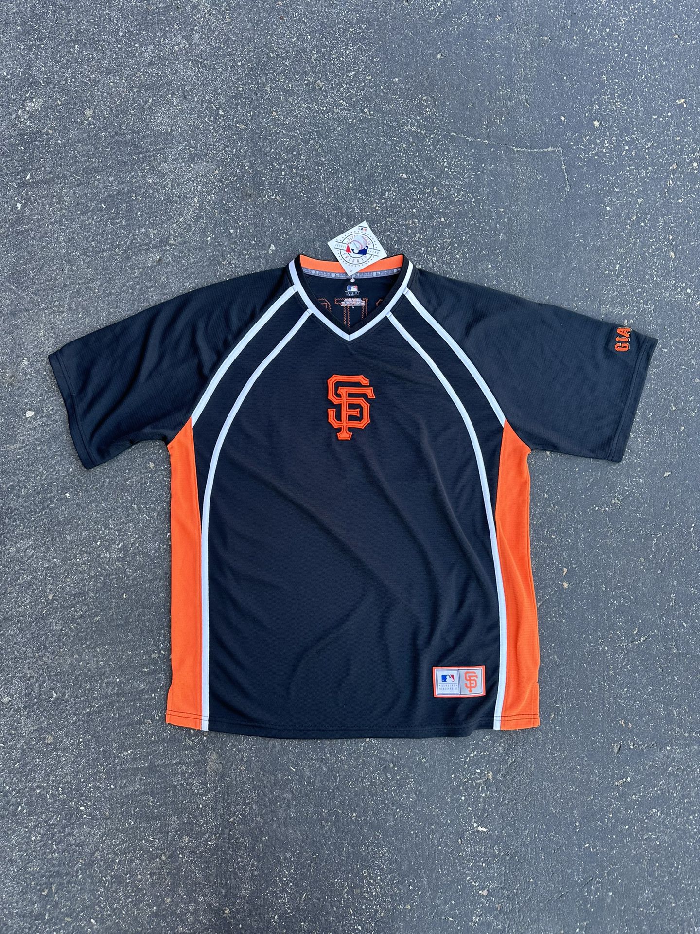 San Francisco Giants Barry Zito Black Jersey Shirt Men's Size  L