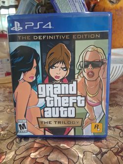 Grand theft auto the trilogy ps4 game