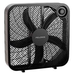 Pelonis 20” Box Fan 3 Speed