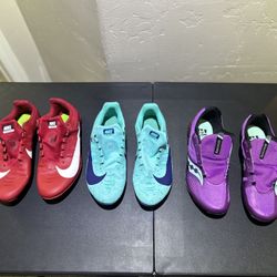 3 Pairs of Track Shoes (Barely Worn!)  Buy Individual Pairs or All 3 at a Discount!