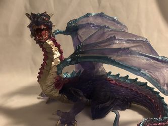 Toy dragon Purple 