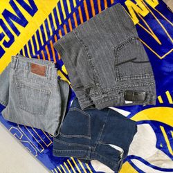 3 Pairs of Recycled Blue/Polo Beverly Hills/Old Navy Jeans  in a Great Shape