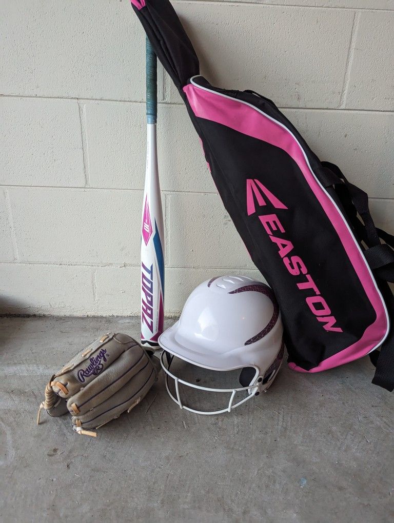 Easton Baseball Softball Bat Bag Mitt Helmet