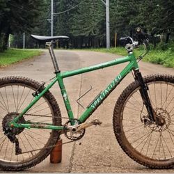 1990’s Specialized Stumpjumper M2 Pro 18" Mountain Dew Green