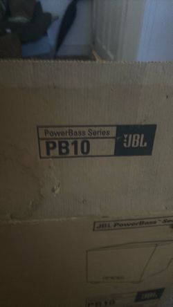 JBL Pb10 Powerbass series