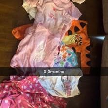 Girls Baby Clothes Sizes Vary 0-18