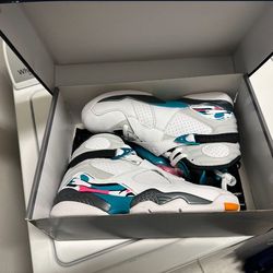 Jordan 8 Retro South Beach Sneakers US Men's 10