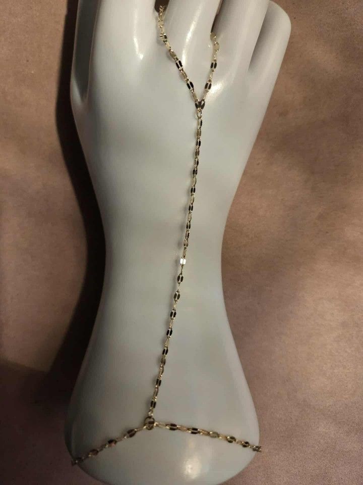 Gold Plated Hand Chain