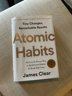 James clear atomic habits book
