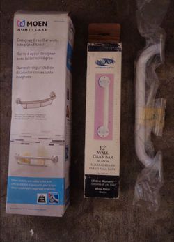 Moen 16 inch Grab Bar; Nova 12 inch Grab Bar
