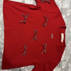Red Bow Top