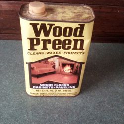 Wood Preen Cleaner Wax
