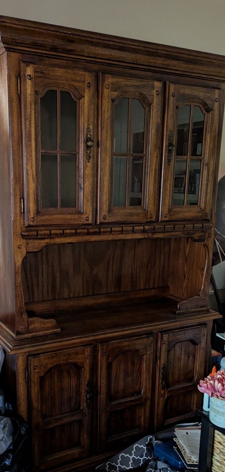 Classic Wooden China Cabinet