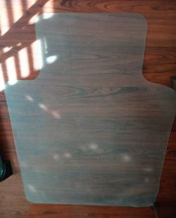 Like New Clear Office Chair Pad 
