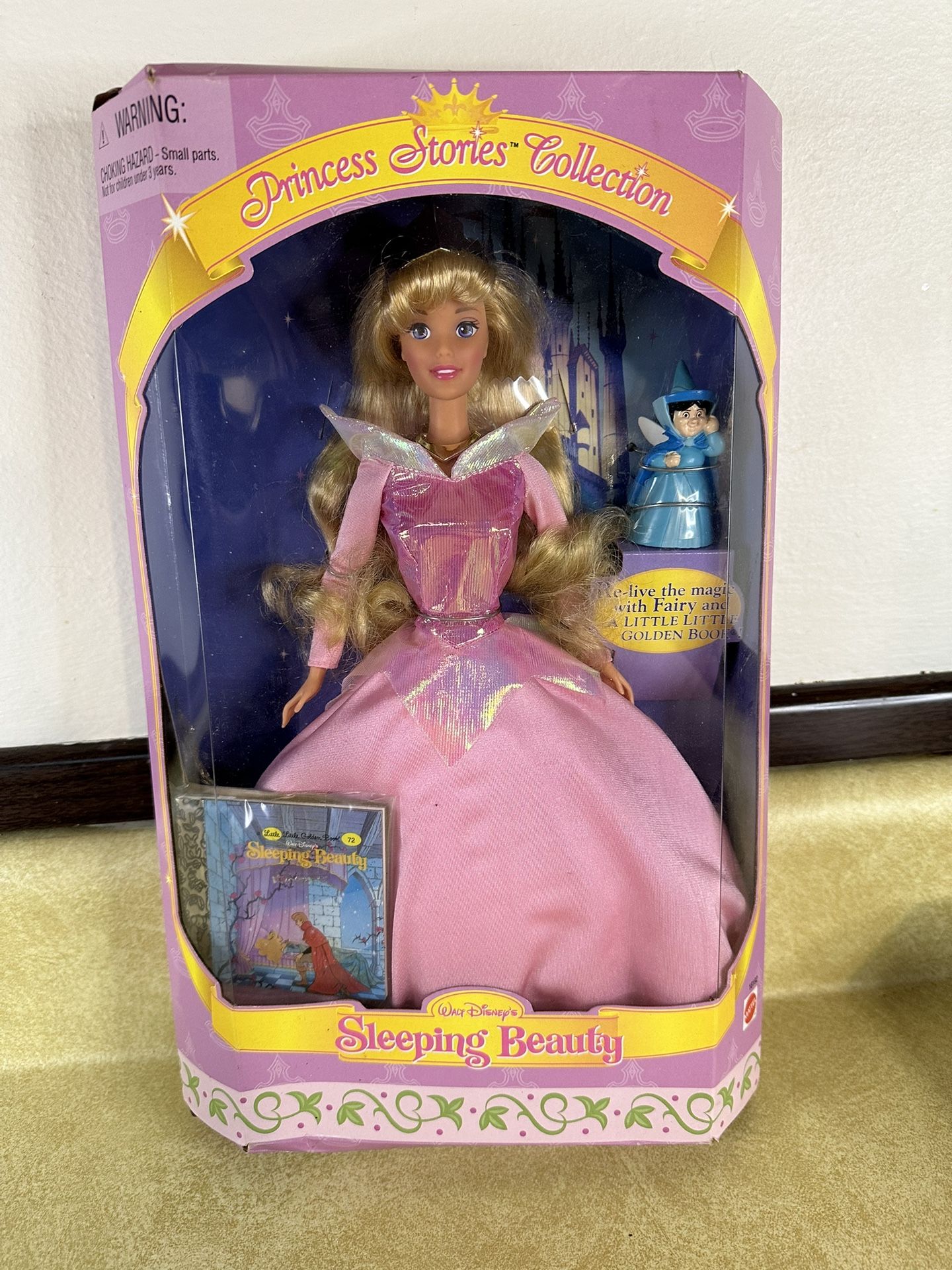 Retro 1997 Mattel Disney Princess Stories Collection Sleeping Beauty Doll