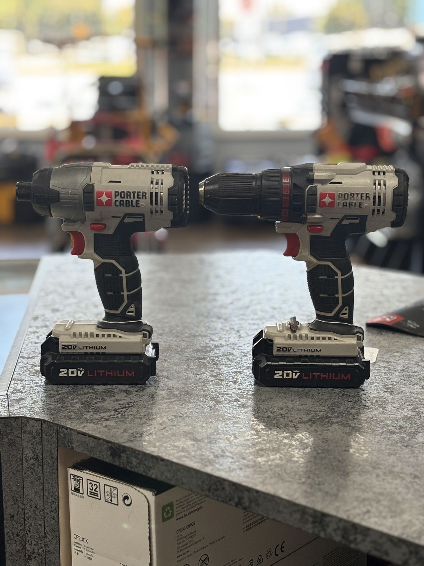 Porter Cable Drill And Impact Set