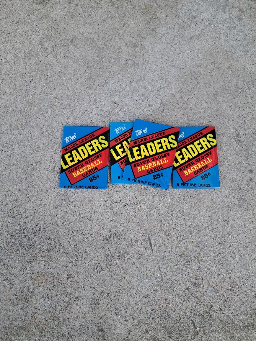 1986 Topps Mini Leaders Baseball Cards