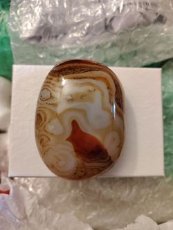 Sardonyx palm stone