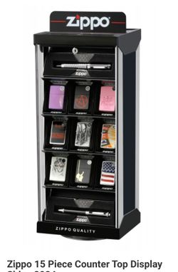Zippo 15 Case Diplay 